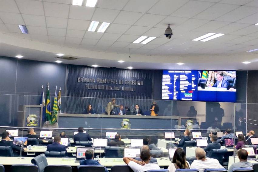 Câmara Municipal de Teresina aprova empréstimo e refis proposto por Dr. Pessoa